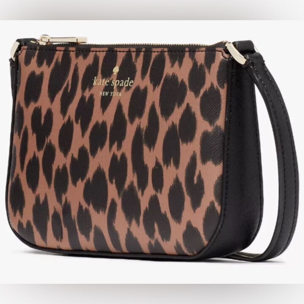 Kate Spade Schuyler Crossbody Leopard NWOT Animal Print bag